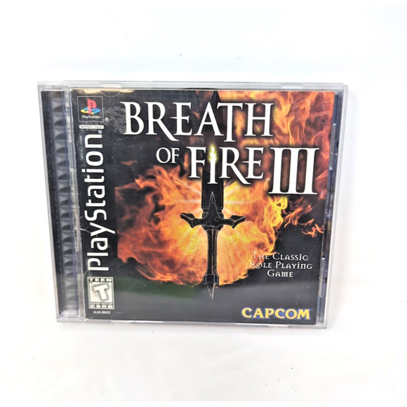 Breath of Fire III Sony PlayStation 1 complete w/ registration card fast ship - Picture 1 of 3